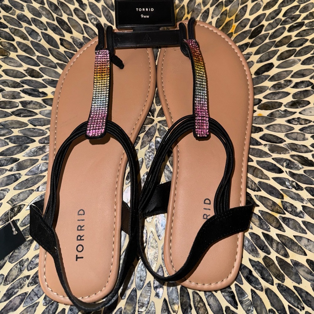 Women’s Torrid, summer sandals 9 wide